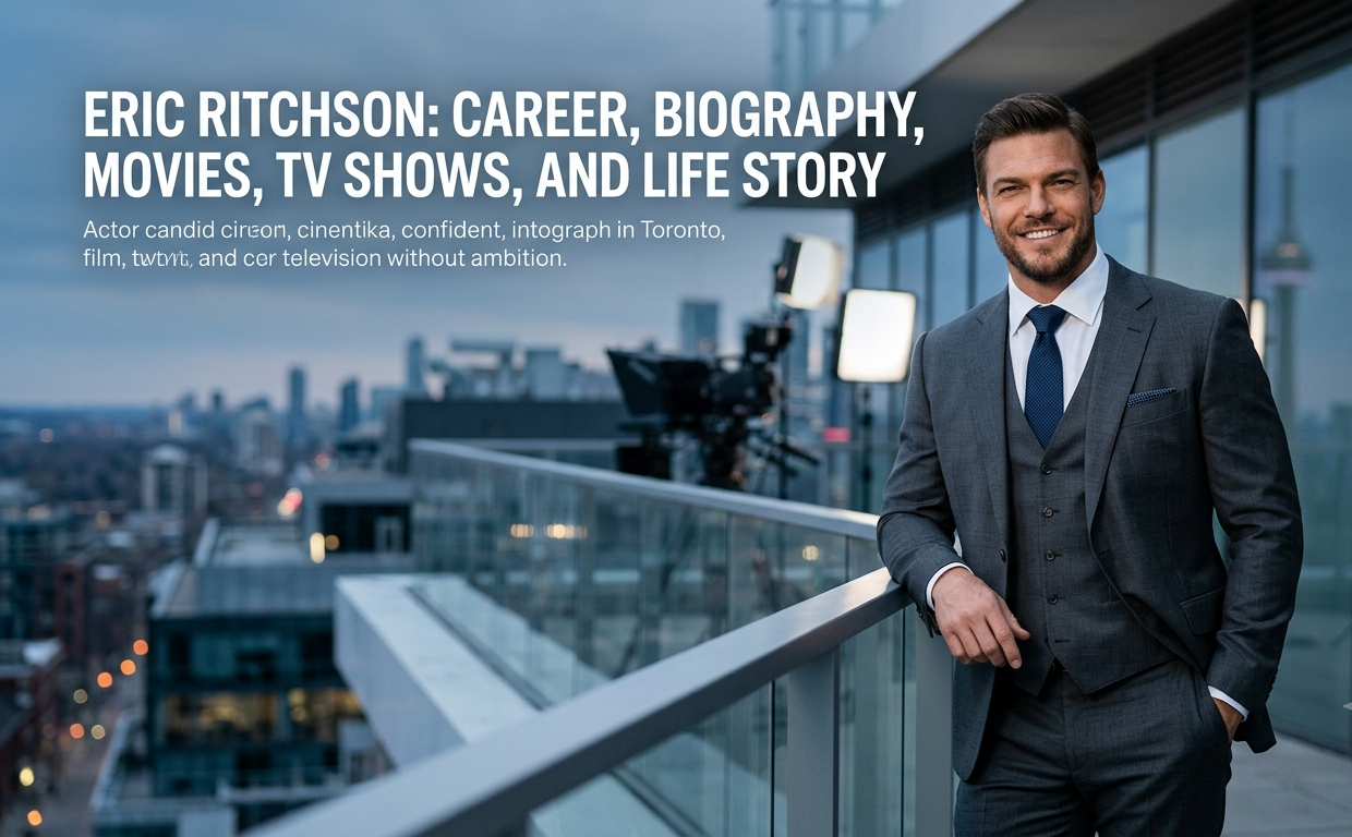 Eric Ritchson Career, Biography, Movies, TV Shows, and Life Story featuring Eric Ritchson's acting career, popular movies, television roles, and biography.