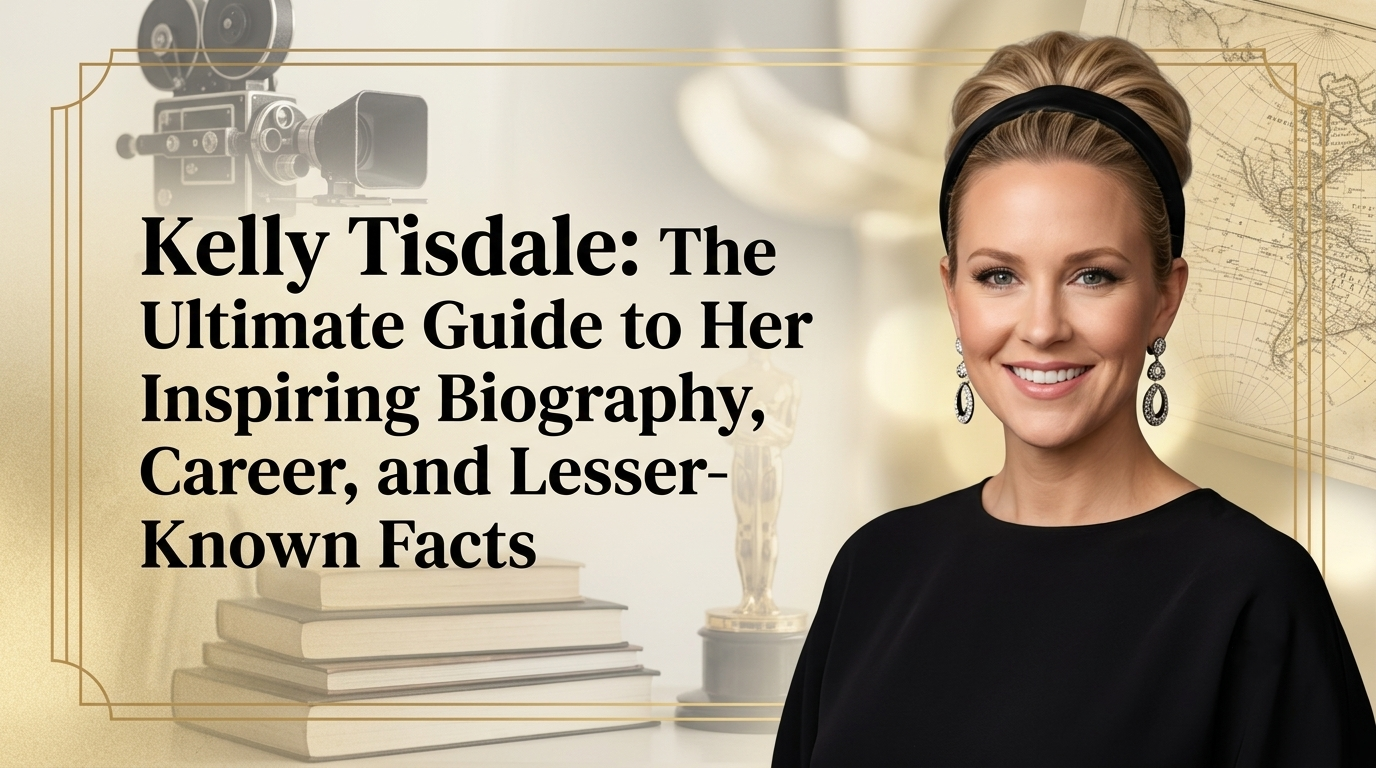 Kelly Tisdale covering career milestones, professional achievements, and personal life details.